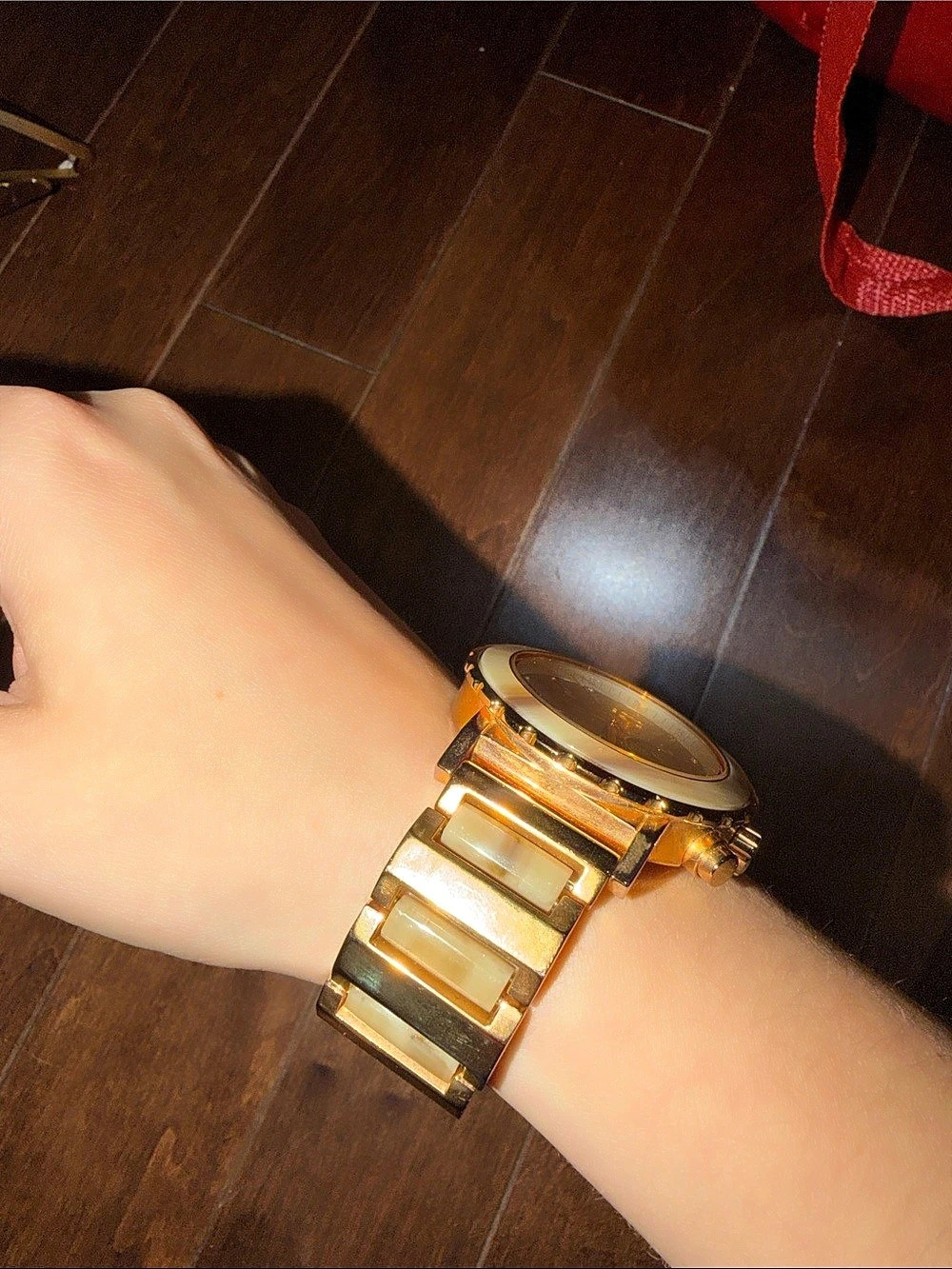 Michael Kors Ritz Tortoise Shell Chronograph Watch MK5038 - Picture 3 of 4